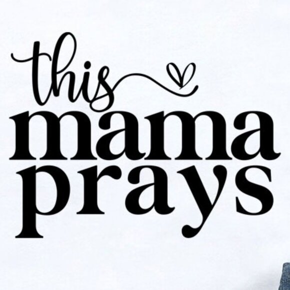 This Mama Prays T-Shirt - Picture 2 of 5